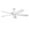 Ventilateur Plafond Kevlar 152cm Blanc KICHLER KLF-KEVLAR-60-WHT