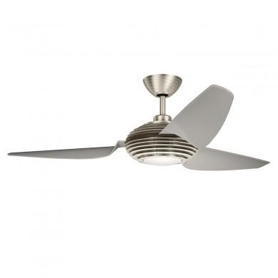 Ventilateur Plafond Voya 152cm Inox Champagne KICHLER KLF-VOYA-60-BS