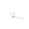 Ventilateur de plafond Mini Tube 128cm Blanc Mat Transparent FARO 32039