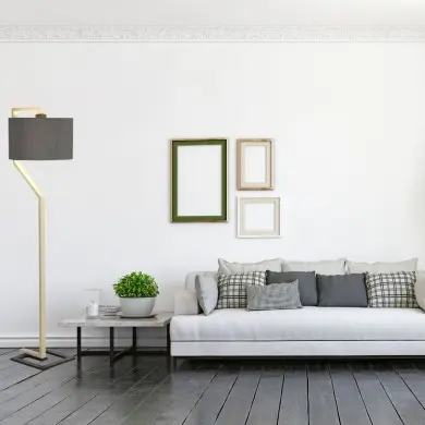 Lampadaire Axios 1x60W Gris ELSTEAD LIGHTING AXIOS FL GREY