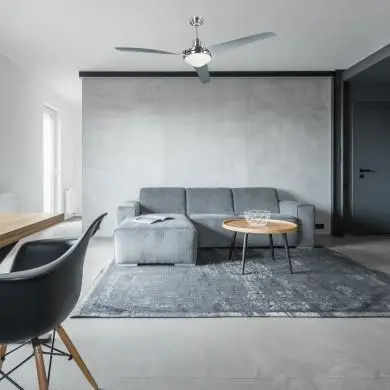 Ventilateur de Plafond Mirage 142cm Chrome Gris argenté CAS_9313210 9313210 Ventilateur de Plafond Mirage 142cm Chrome Gris argenté CASAFAN 9313210