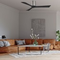 Ventilateur de Plafond Irene-3H 132cm Etain Noir