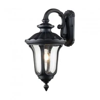 Applique Extérieure Chicago 1x60W E27 Noir H470 ELS_cc2-s-bk CC2-S-BK Applique Extérieure Chicago 1x60W E27 Noir H470 ELSTEAD LIGHTING CC2-S-BK