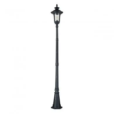 Lampadaire Extérieur Chicago 1x60W E27 Noir ELSTEAD LIGHTING CC5-M-BK