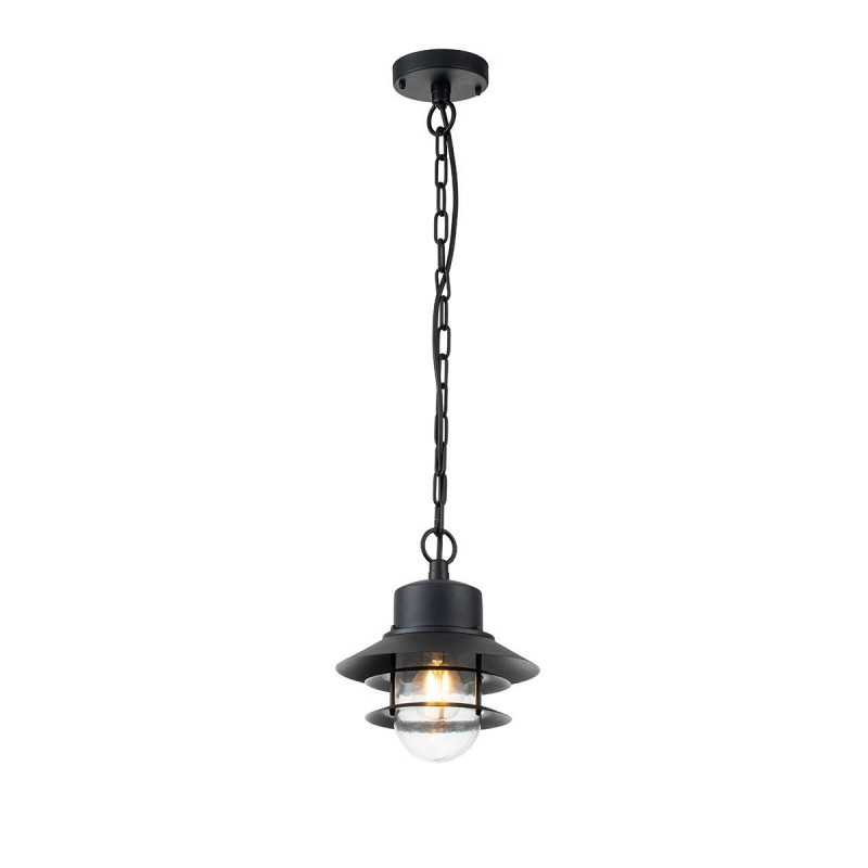 Suspension Extérieure Copenhagen 1x60W E27 Noir ELSTEAD LIGHTING COPENHAGEN8-BK