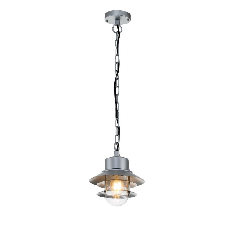 Suspension Extérieure Copenhagen 1x60W E27 Argenté ELSTEAD LIGHTING COPENHAGEN8-SIL