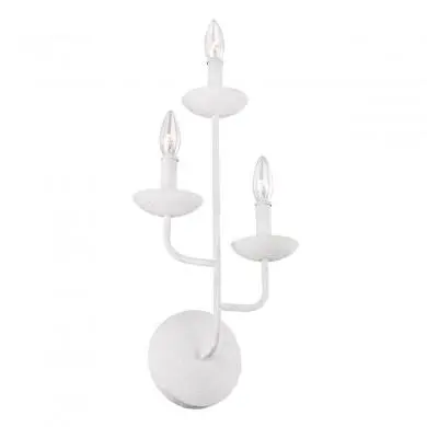 Applique Murale Annie 3x40W E14 Blanc FEISS FE-ANNIE3-PSW