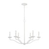 Lustre Annie 6x40W E14 Blanc FEISS FE-ANNIE6-PSW