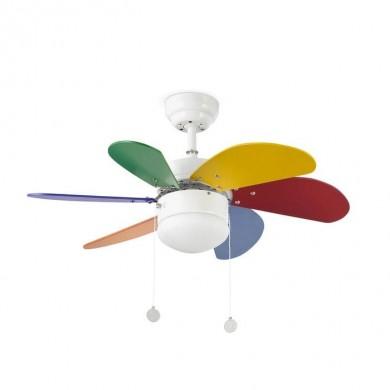 Ventilateur de Plafond Palao 81cm Multicolore FARO 33179