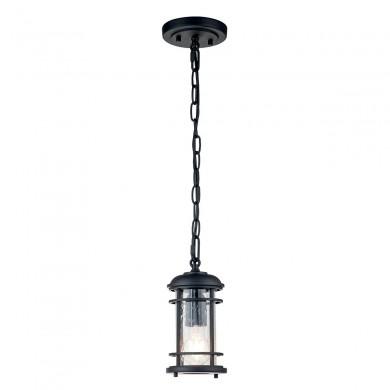 Suspension Extérieure Lighthouse 1x60W E27 Noir H241 FEISS FE-LIGHTHOUSE8-S-BLK