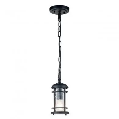Suspension Extérieure Lighthouse 1x60W E27 Noir H241 FEISS FE-LIGHTHOUSE8-S-BLK