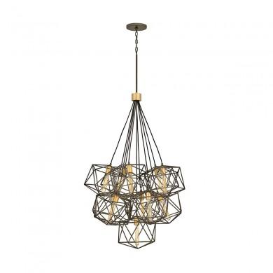 Suspension Astrid 11x60W E27 Bronze HINKLEY HK-ASTRID-11P