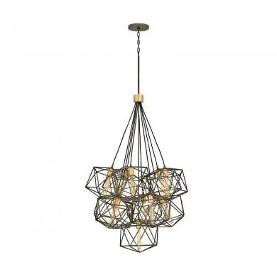 Suspension Astrid 11x60W E27 Bronze ELS_hk-astrid-11p HK-ASTRID-11P Suspension Astrid 11x60W E27 Bronze HINKLEY HK-ASTRID-11P