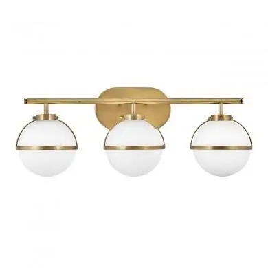 Applique Salle de Bain Hollis 3x60W E14 Laiton HINKLEY HK-HOLLIS3-O-HB-BATH
