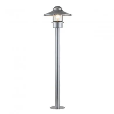 Borne Extérieure Klampenborg 1x60W E27 Argenté ELSTEAD LIGHTING KLAMPENBORG-BOL-SIL