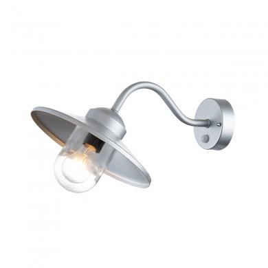 Applique Extérieure Klampenborg 1x60W E27 Argenté PIR ELSTEAD LIGHTING KLAMPENBORG-PIR-SIL