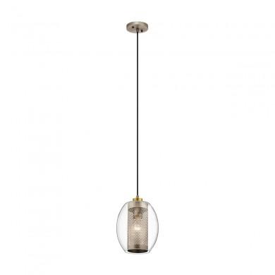 Suspension Asher 1x60W E27 Etain KICHLER KL-ASHER-MP-AP