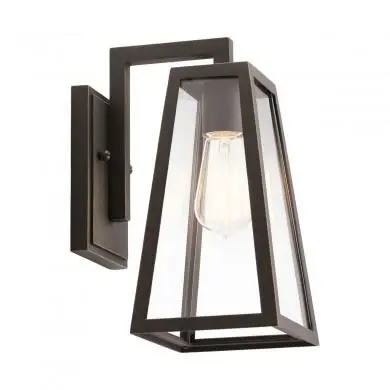 Applique Extérieure Delison 1x60W E27 Bronze H290 KICHLER KL-DELISON-S-RZ