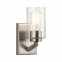 Applique Murale Deryn 1x60W E27 Gris
