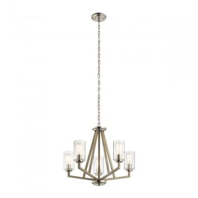 Lustre Deryn 5x60W E27 Gris KICHLER KL-DERYN5-DAG