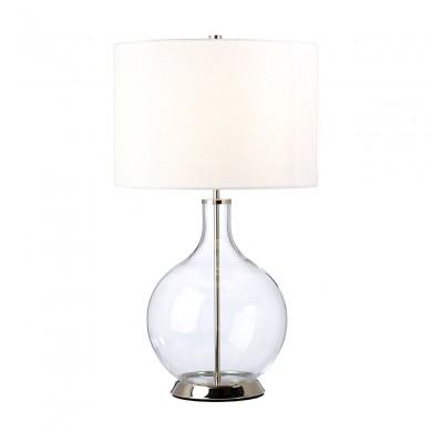 Lampe Orb 1x60W E27 Nickel Blanc ELSTEAD LIGHTING ORB-CLEAR-PN-WHT