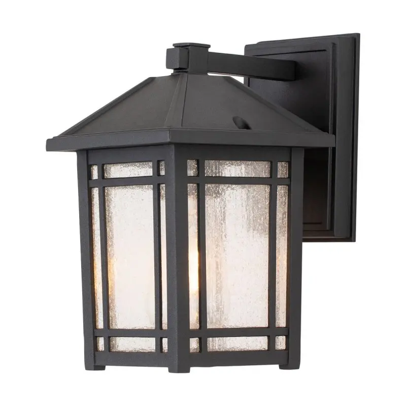 Applique Extérieure Cedar Point 1x60W E27 Noir H248 ELS_qz-cedar-point-s-bk QZ-CEDAR-POINT-S-BK Applique Extérieure Cedar Point 1x60W E27 Noir H248 QUOIZEL QZ-CEDAR-POINT-S-BK