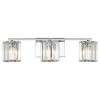 Applique Salle de Bain Divine 3x3,5W G9 LED Chromé poli QUOIZEL QZ-DIVINE3-PC-BATH