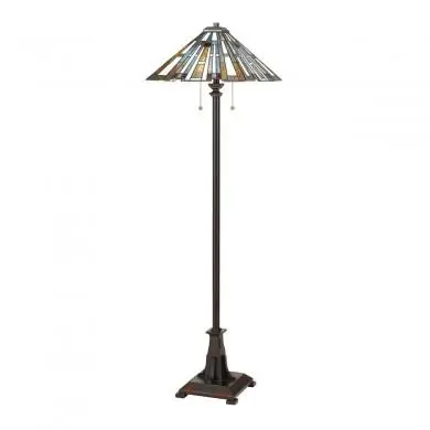 Lampadaire Maybeck 2x60W E27 Bronze ELS_qz-maybeck-fl QZ-MAYBECK-FL Lampadaire Maybeck 2x60W E27 Bronze QUOIZEL QZ-MAYBECK-FL