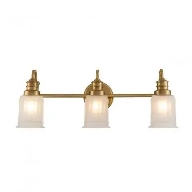 Applique Salle de Bain Swell 3x3,5W G9 LED Laiton QUOIZEL QZ-SWELL3-BB-BATH