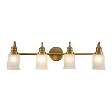 Applique Salle de Bain Swell 4x3,5W G9 LED Laiton QUOIZEL QZ-SWELL4-BB-BATH