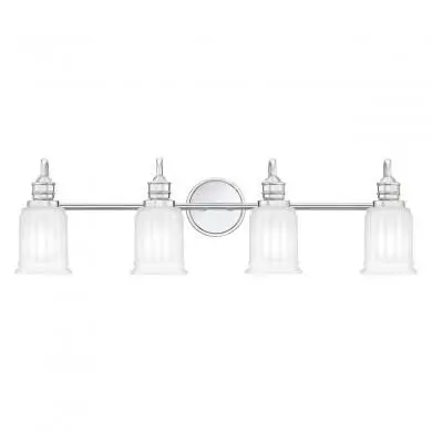 Applique Salle de Bain Swell 4x3,5W G9 LED Chromé poli QUOIZEL QZ-SWELL4-PC-BATH