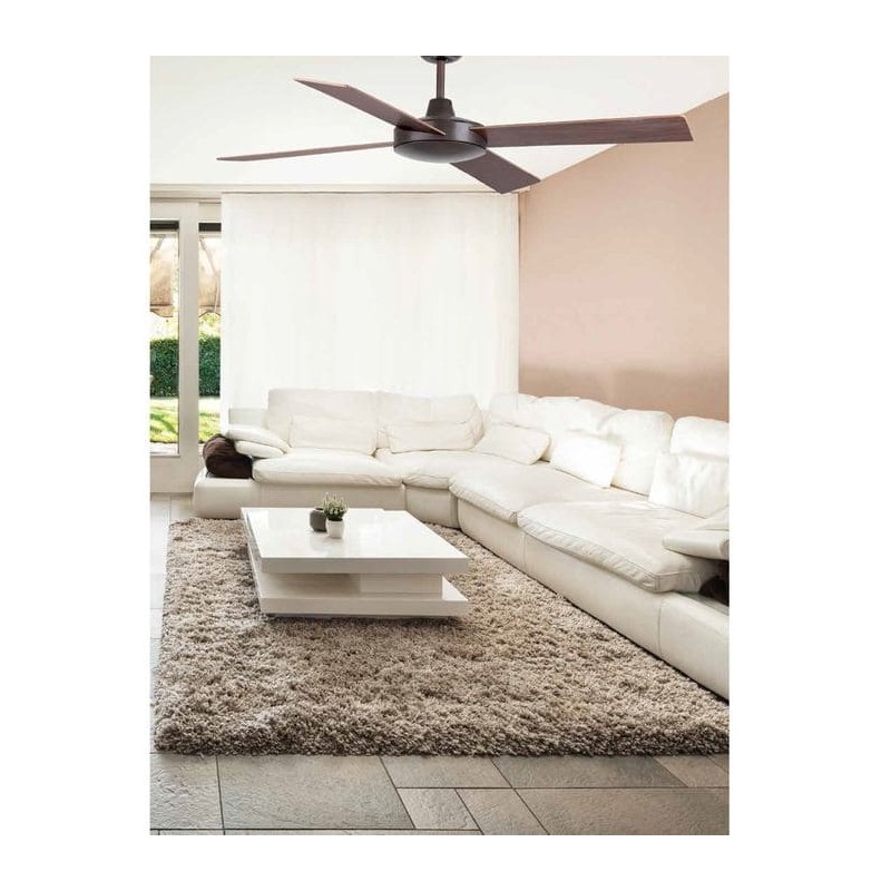 Ventilateur Plafond Mallorca 132cm Brun Acajou Chêne FAR_33351 33351 Ventilateur Plafond Mallorca 132cm Brun Acajou Chêne FARO 33351