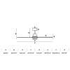 Ventilateur Plafond Lantau 132cm Nickel Bois FARO 33370DC