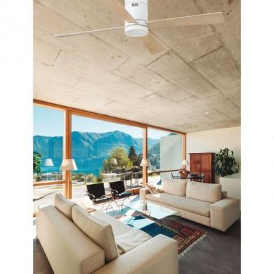 Ventilateur Plafond Timor 132cm Blanc Erable FARO 33372