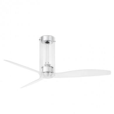 Ventilateur de Plafond Tube 128cm Transparent FARO 33374