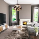 Suspension Style Tiffany Pedrera 1x40W E27