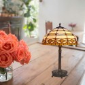 Lampe Style Tiffany Marfil 2x60W E27 225327
