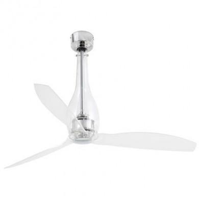 Ventilateur de plafond Eterfan 128cm Transparent FARO 33381