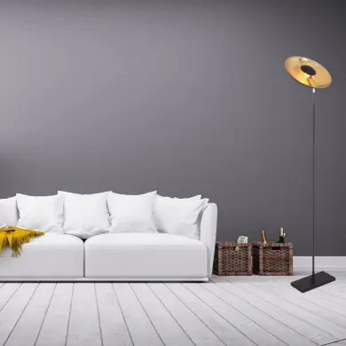 Lampadaire Captain 1x40W E27 Noir Fumé By Rydéns 4100570-4007