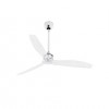 Ventilateur Plafond Faro Just Fan 128cm Chrome Transparent FARO 33394