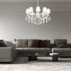 Lustre Pampilles Grace Blanc Or 10x40W E14 MAYTONI ARM247-10-G