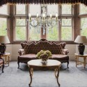 Lustre Pampilles Marie 5x10W E14 Or Et