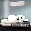 Lustre Kenney Argenté 5x60W E27 FEISS FE-KENNEY-ISLE