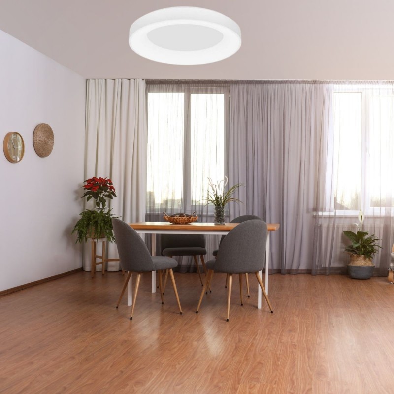 Plafonnier RANDO SMART Blanc LED 50 W NL_9453041 9453041 Plafonnier RANDO SMART Blanc LED 50 W NOVA LUCE 9453041