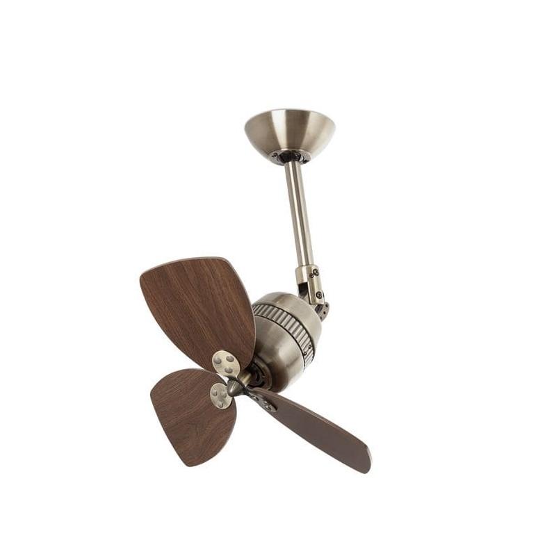 Ventilateur de plafond Vedra 46cm Laiton Noyer FAR_33450 33450 Ventilateur de plafond Vedra 46cm Laiton Noyer FARO 33450