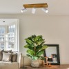Plafonnier Marley Blanc mat 3x35W GU10 TRIO LIGHTING 812400331