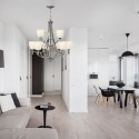 Lustre Truman 9x60W Argent foncé