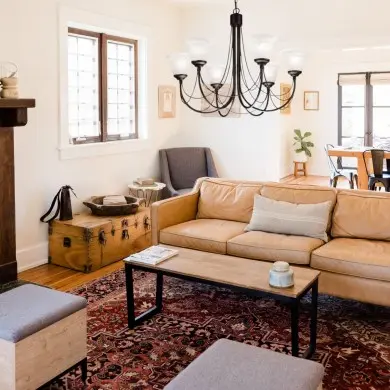 Lustre Carisbrooke 6x60W Noir ELSTEAD LIGHTING cb6blk