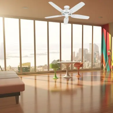 Ventilateur Plafond Blanc Builder Elite 132cm HUNTER 50565