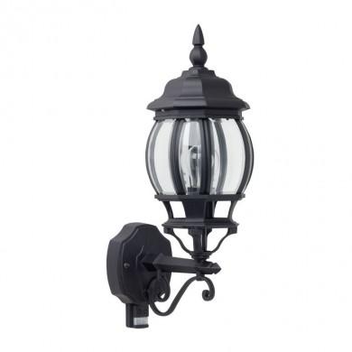 Applique extérieur ISTRIA noir 1x60W capteur IR BRI_48697_06 48697/06 Applique extérieur ISTRIA noir 1x60W capteur IR BRILLIANT 48697/06